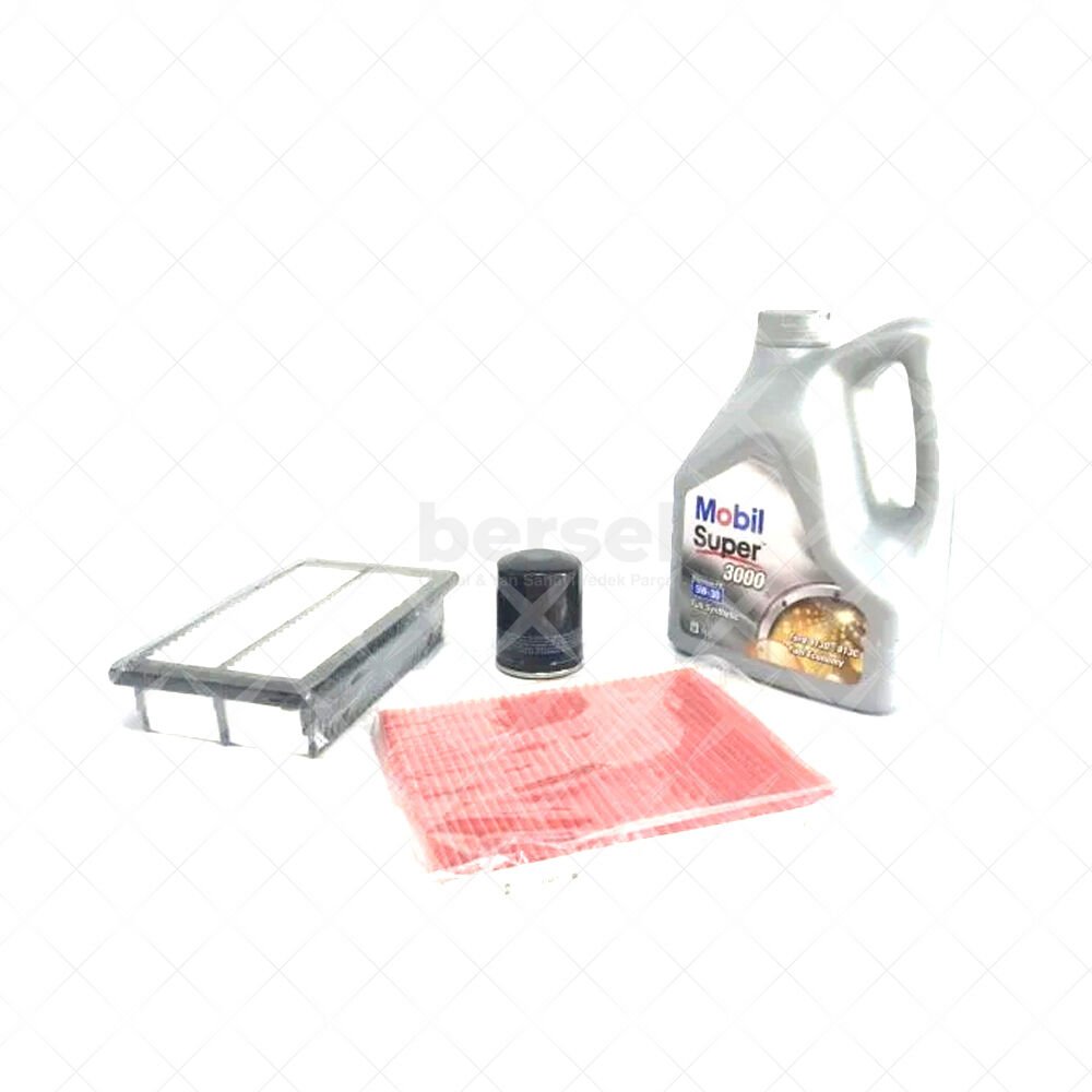 Mobil Yağ Bakım Seti Hyundai | İ 20 Bayon Benzinli / 2015-2017