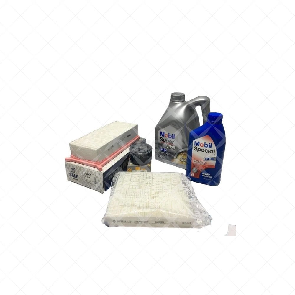 Mobil Yağ Bakım Seti Clio IV 1.5 DCİ