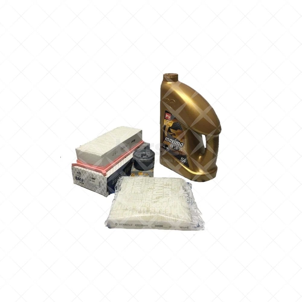 Petrol Ofisi Yağ Bakım Seti Clio IV (Partiküllü) 1.5 DCİ