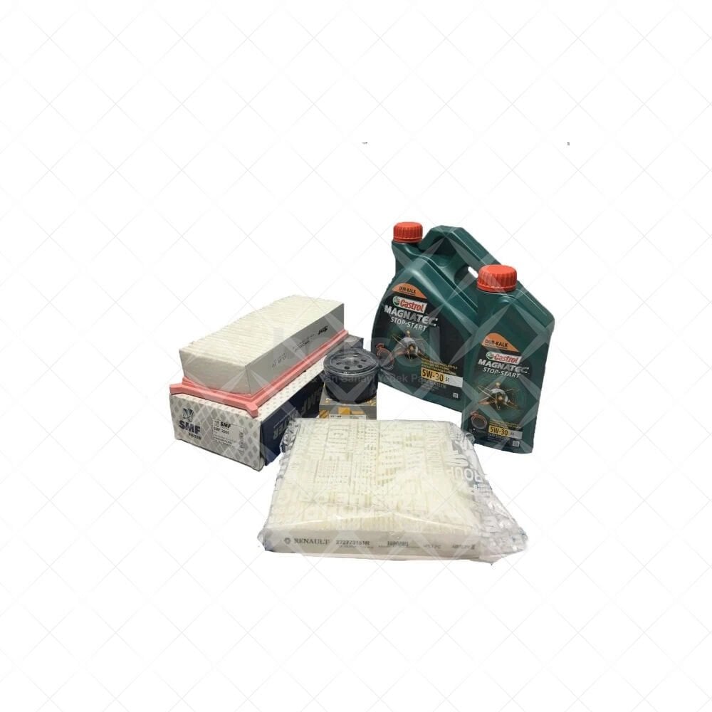 Castrol Yağ Bakım Seti Clio IV 1.5 DCİ