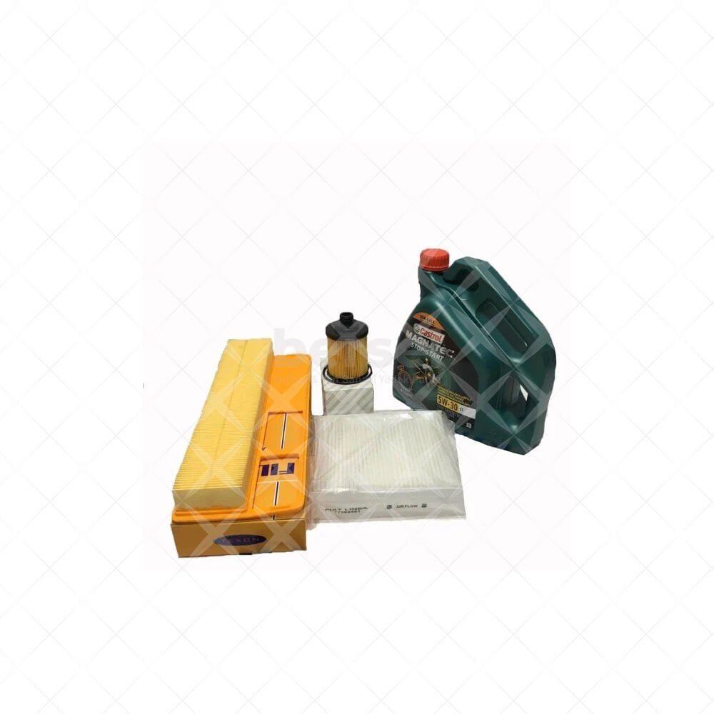 Castrol Doblo 3 Fiorino Linea 1.3 Mjt Euro 4 Periyodik Yağ Bakım Seti