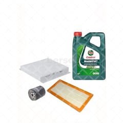 Castrol Yağ Bakım Seti Castrol Mağnetic 10/40 Yağ Egea 1.4 Benzinli