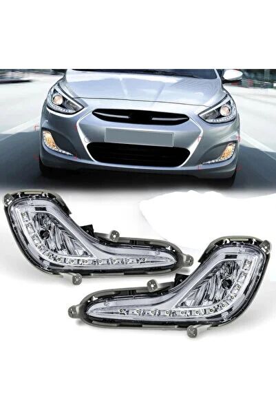 Hyundai Accent Blue Mavi LED’li Sis Farı Ampulü ve Aydınlatma - J18WHKY5X8