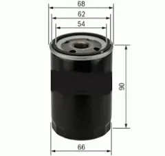 Yağ Filtresi Egea 1.4 BOSCH Marka