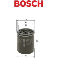 Hyundai BLUE Yağ filtresi BOSCH